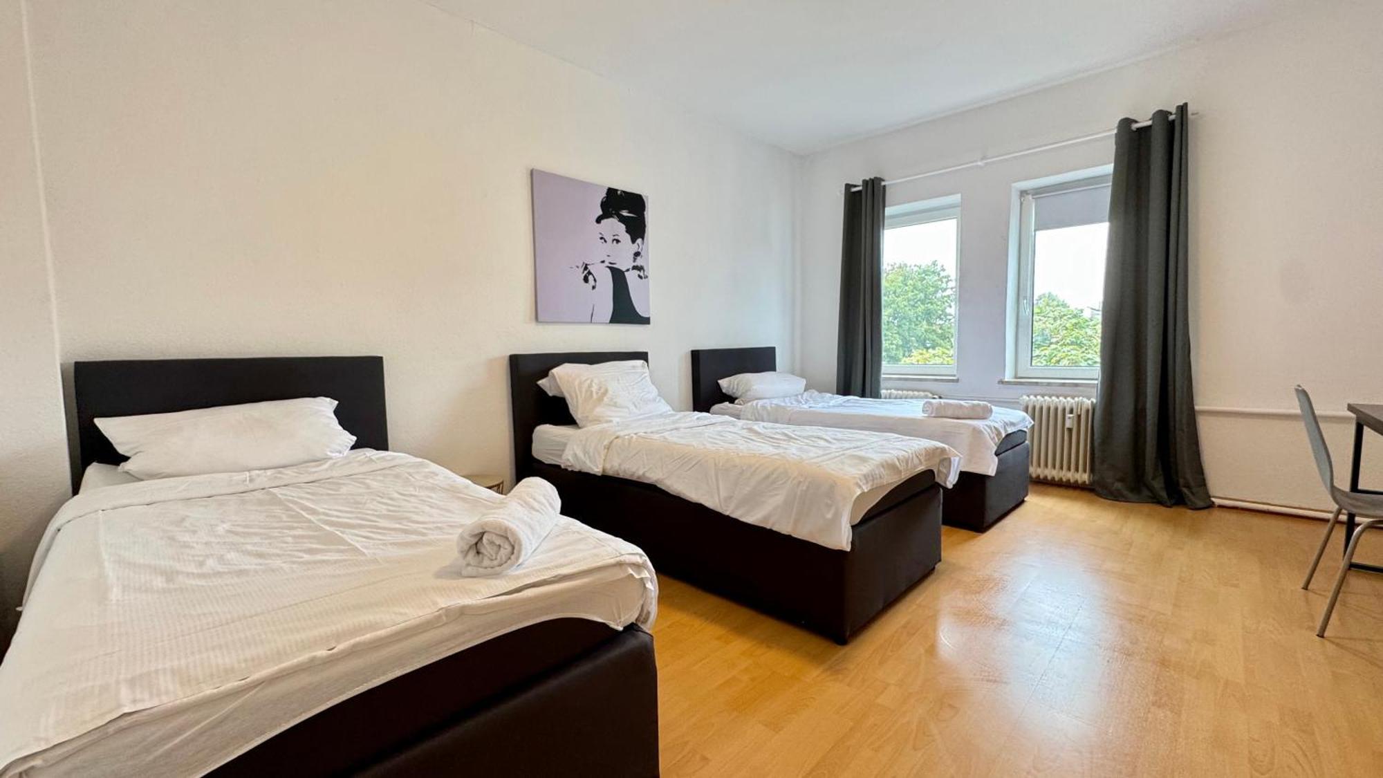 Apartments Im Herzen Von Neumuenster Innenstadt & Hbf Fusslaeufig, Mit Privatparkplatz Экстерьер фото